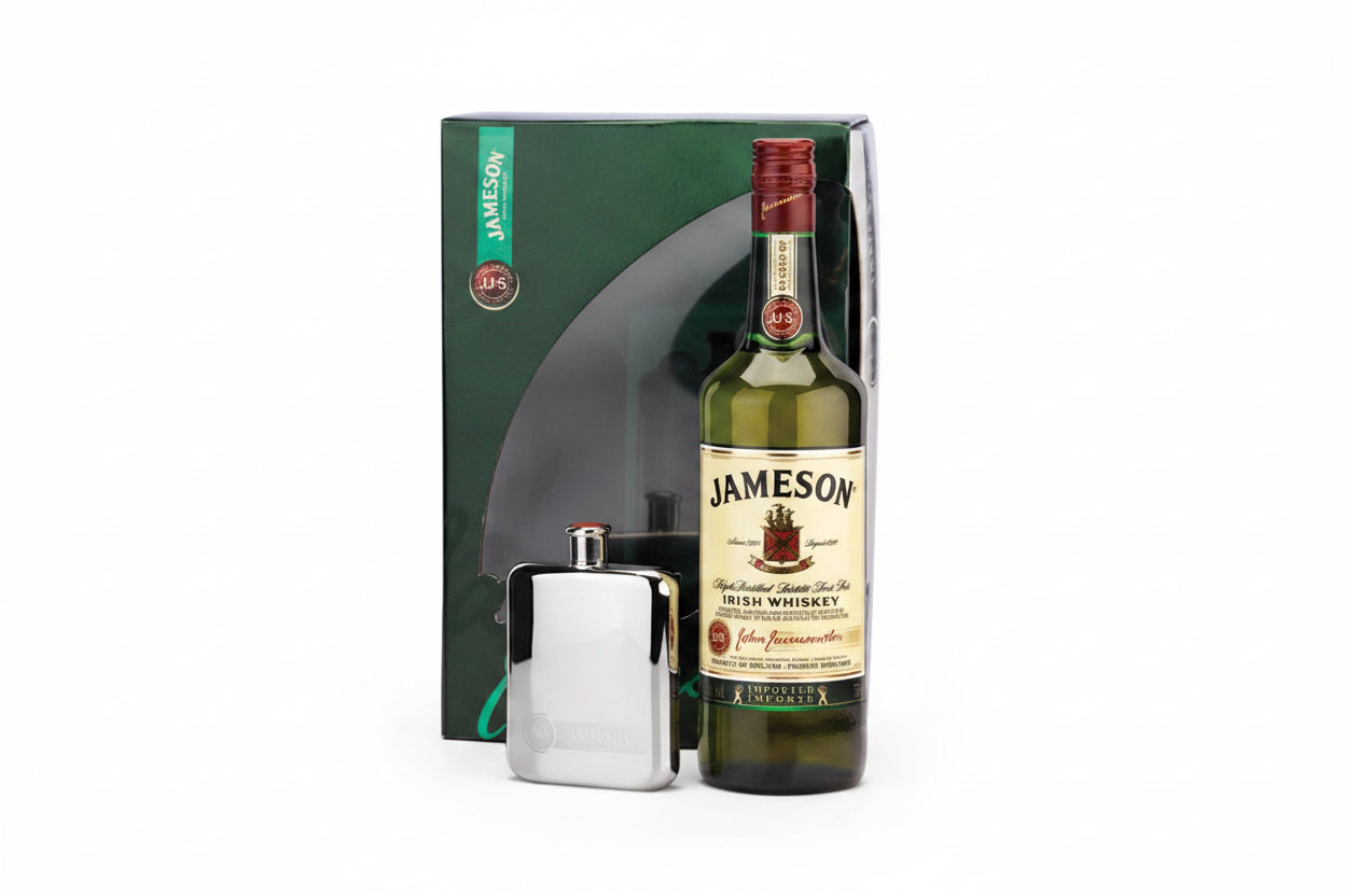 JAMESON 1L ORIGINAL WITH A HIP FLASK