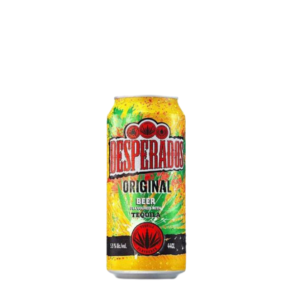DESPERADOS BEER WITH AGUARDIENTE 50CL CAN MEXICO
