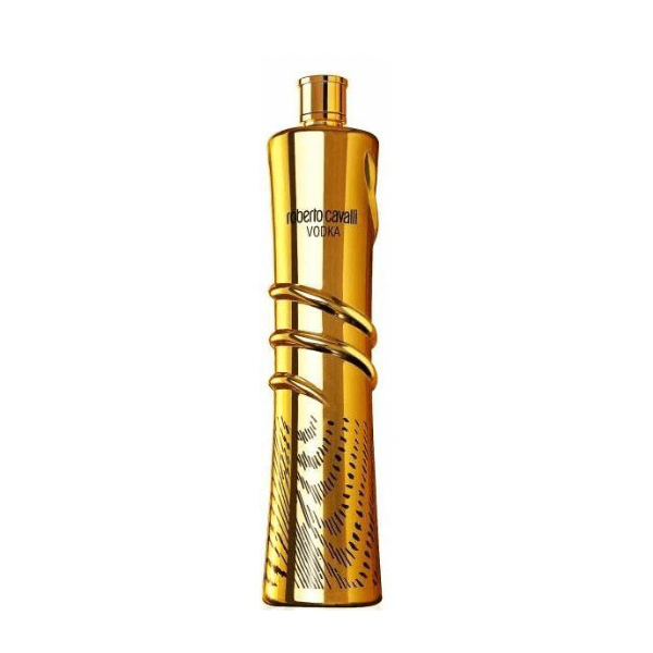 ROBERTO CAVALLI VODKA GOLD EDITION 1L ITALY