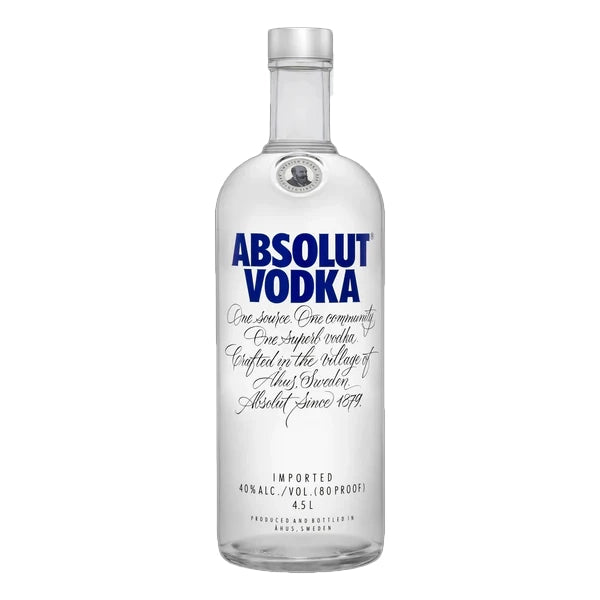 ABSOLUT VODKA BLUE 4.5L