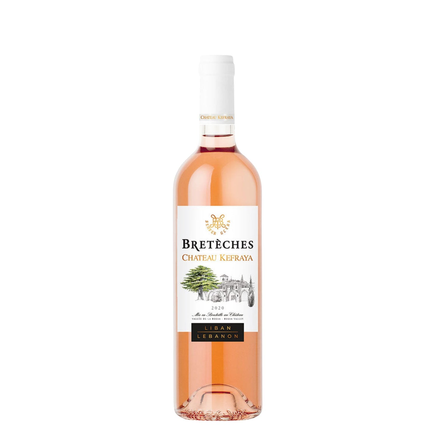 CHATEAU KEFRAYA BRETECHES ROSE BEKAA VALLEY 75 CL LEBANON