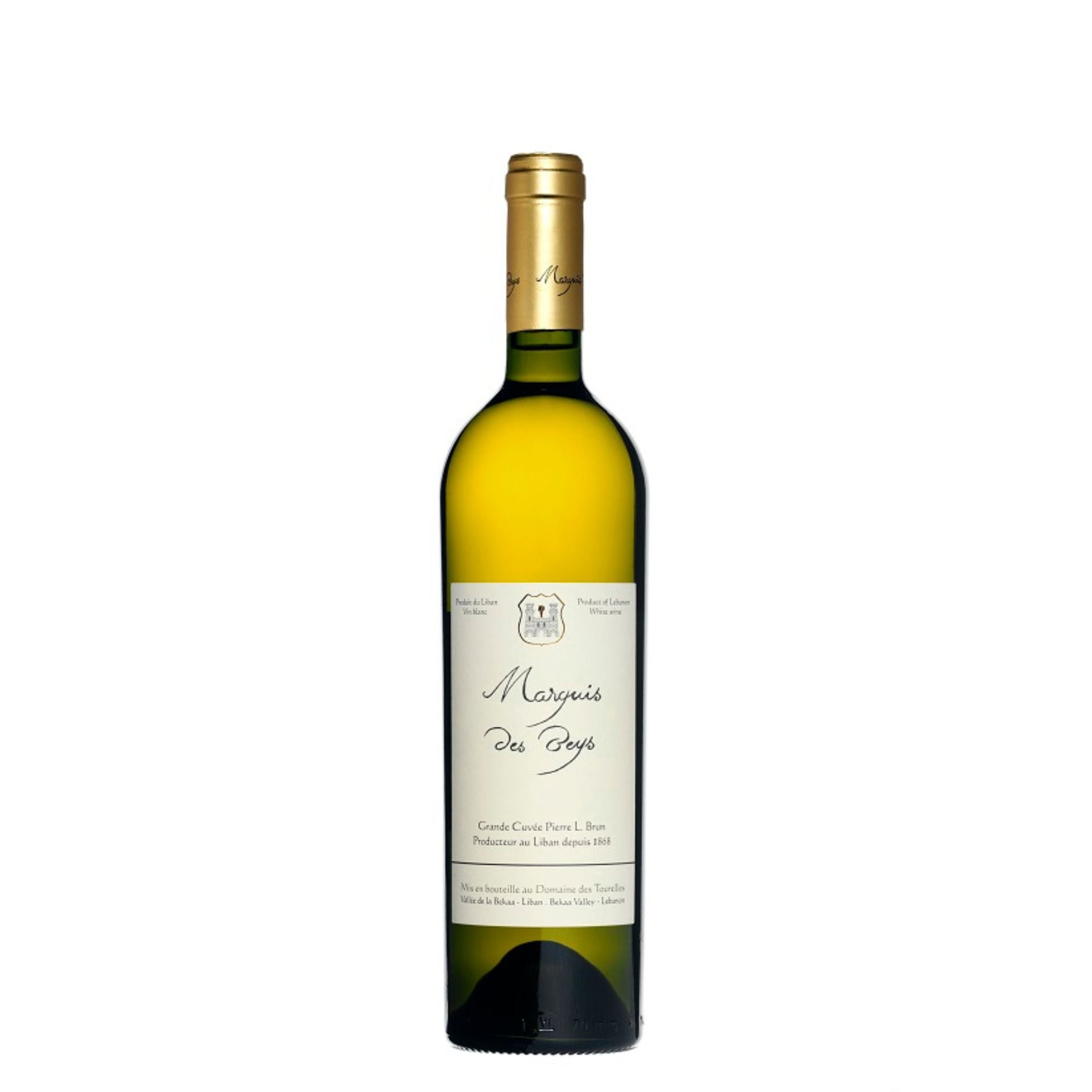 DOMAINE DES TOURELLES - MARQUIS DES BEYS CHARDONNAY 75CL BEKAA VALLEY LEBANON