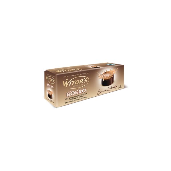 IL BOERO WHISKEY CREAM PRALINES ITALY - 4pcs