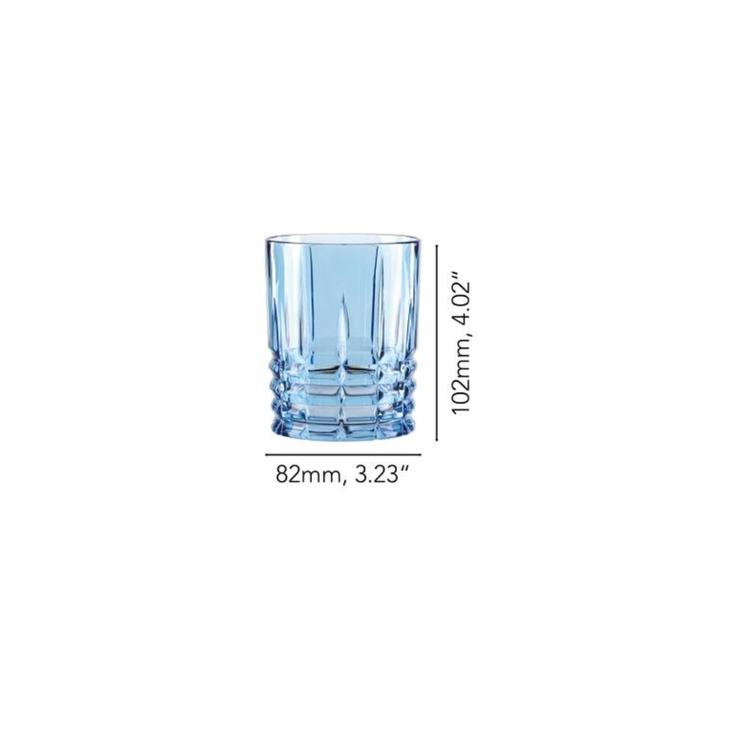 NACHTMANN HIGHLAND TUMBLER- AQUA (SINGLE PACK) 34.5CL