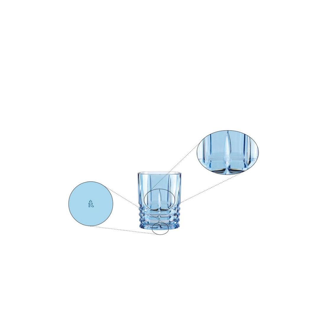 NACHTMANN HIGHLAND TUMBLER- AQUA (SINGLE PACK) 34.5CL