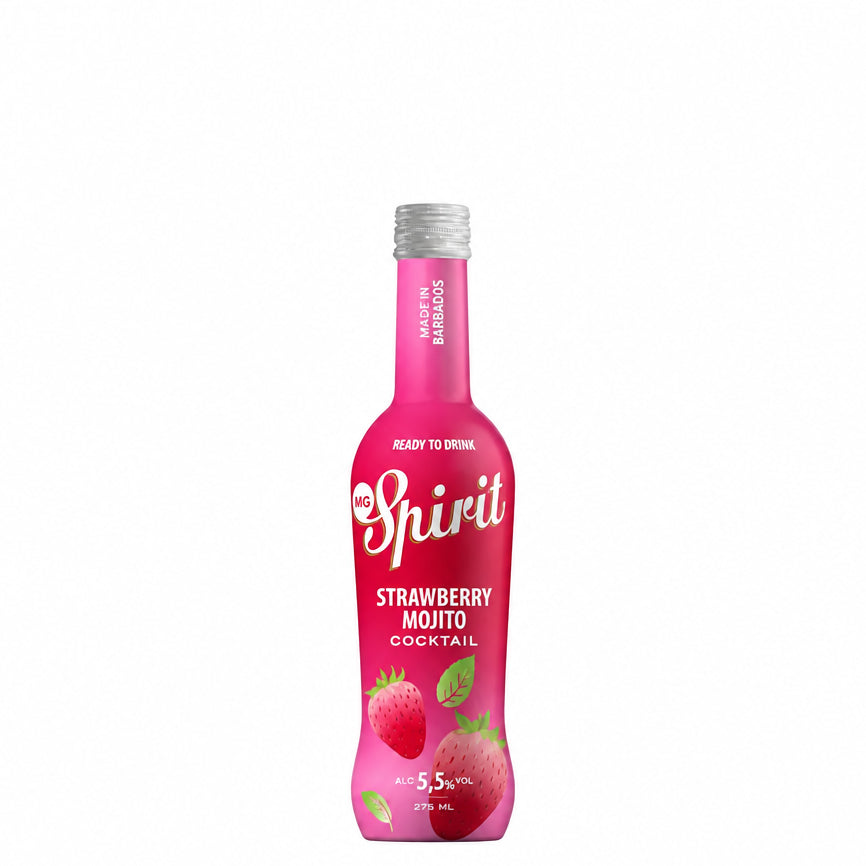 MG SPIRIT VODKA MIX STRAWBERRY MOJITO 275ML SPAIN