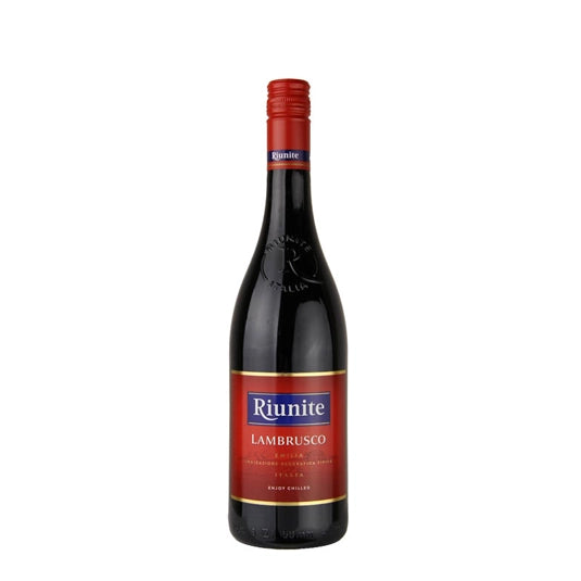 RIUNITE LAMBRUSCO SEMISPARKLING WINE 75CL
