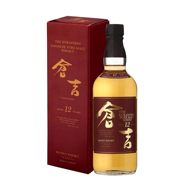 THE KURAYOSHI PURE MALT JAPANESE WHISKY 12YO 70CL