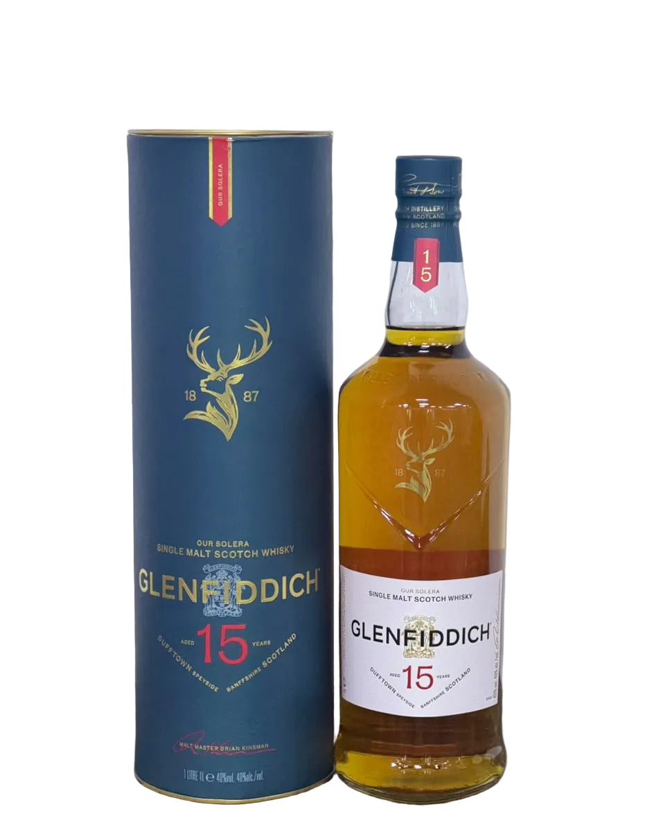 GLENFIDDICH SINGLE MALT 15YO 1L – GBS