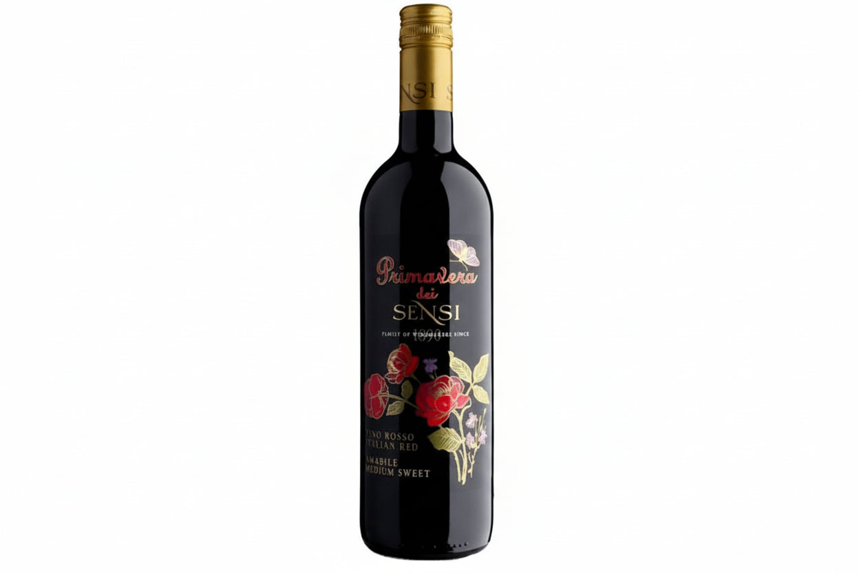 SENSI PRIMAVERA MEDIUM SWEET ROSSO 75CL - ITALY