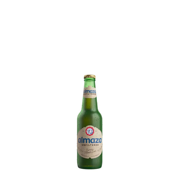 ALMAZA UNFILTERED BEER 33CL BOT LEBANON