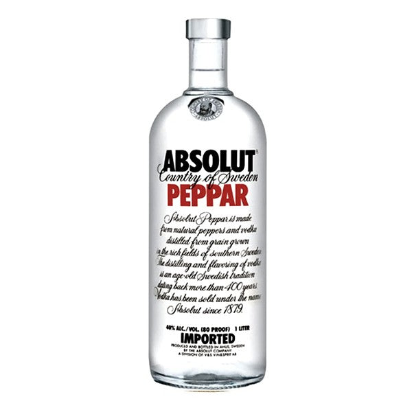 ABSOLUT VODKA PEPPAR 1L