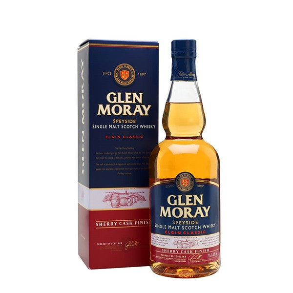 GLEN MORAY SHERRY CASK FINISH SINGLE MALT 70CL