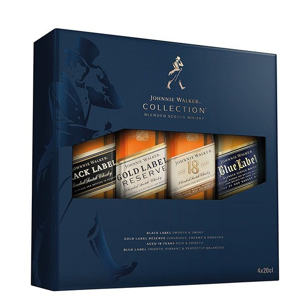 JOHNNIE WALKER COLLECTION 4X20CL