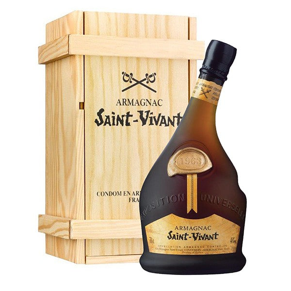 SAINT VIVANT 1985 ARMAGNAC 70CL (Wooden Box)