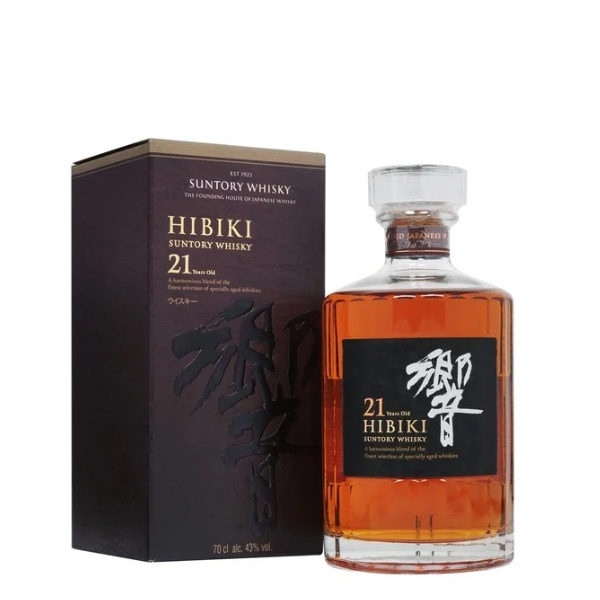 HIBIKI SUNTORY 21 YEARS OLD JAPANESE WHISKY