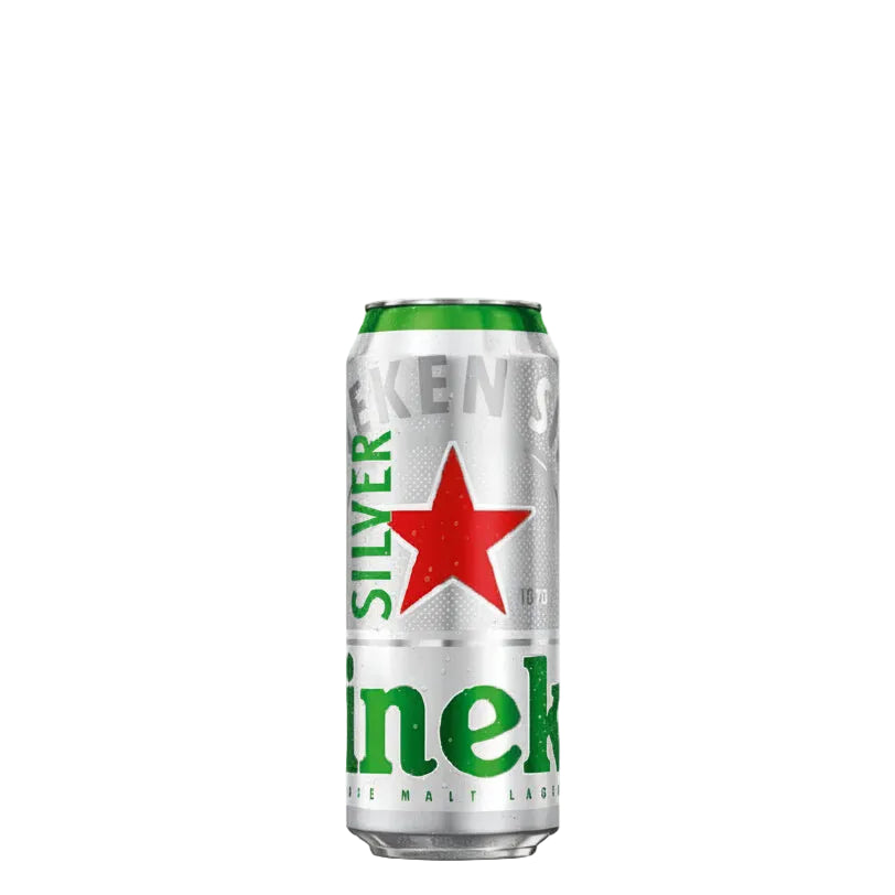 HEINEKEN BEER SILVER 50 CL CAN