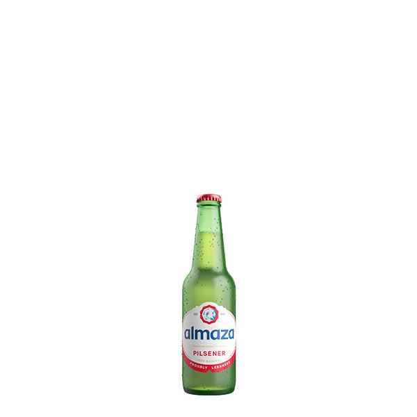 ALMAZA BEER 25CL BOT LEBANON المازا بيره  زجاج ٢٥٠ مل