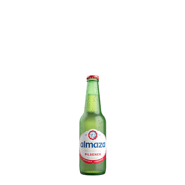 ALMAZA BEER 33CL BOT LEBANON المازا بيره زجاج ٣٣٠مل