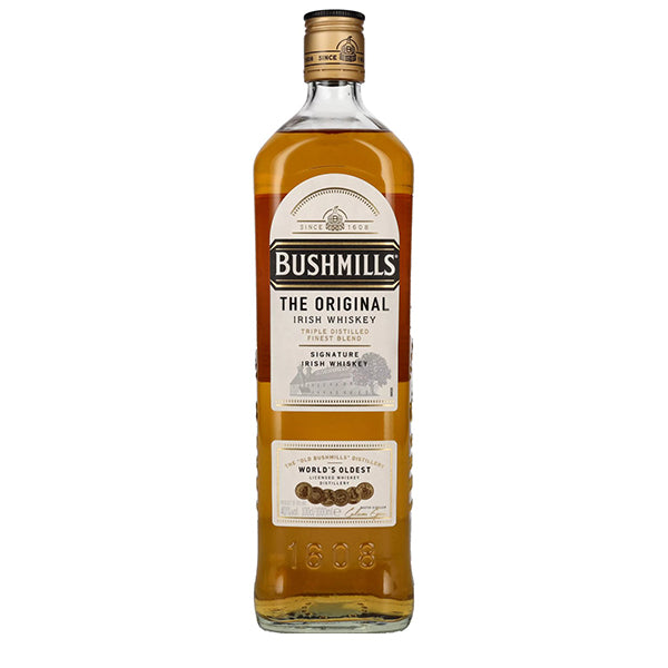 BUSHMILLS TRIPLE DISTILLED THE ORIGINAL 40% 1L