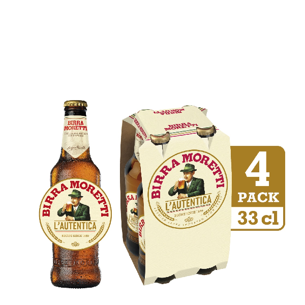 MORETTI BEER 33CL BOT ITALY