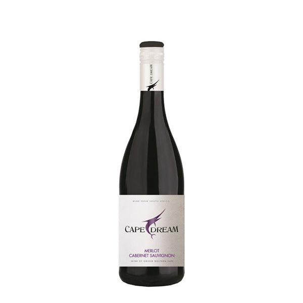 CAPE DREAM MERLOT CABERNET 75CL SOUTH AFRICA كيب دريم ميرلو كابرنيه شراب أحمر جنوب أفريقيا