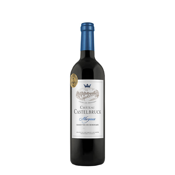 CHATEAU CASTELBRUCK MARGAUX 75CL FRANCE شاتو كاسل براك مارجو شراب أحمر فرنسا