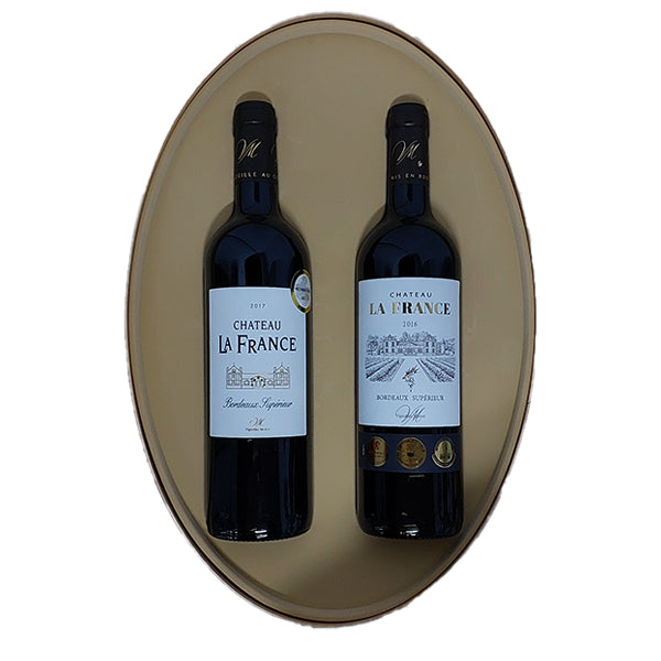 CHATEAU LA FRANCE BORDEAUX 2016/2017 RED PRESTIGE 2x75CL BOX شاتو لا فرانس بوردو بريستيج صندوق شراب أحمر فرنسا