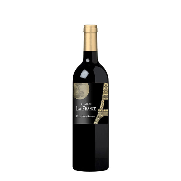 CHATEAU LA FRANCE (FULL MOON) RED 75CL FRANCE شاتو لا فرانس بوردو(القمر المكتمل)  شراب أحمر فرنسا