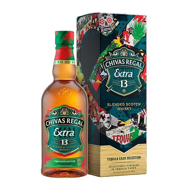 CHIVAS REGAL EXTRA 13YO TEQUILA CASK 70CL شيفاز ريگال اكسترا ١٣ سنة تكيلا كاسك