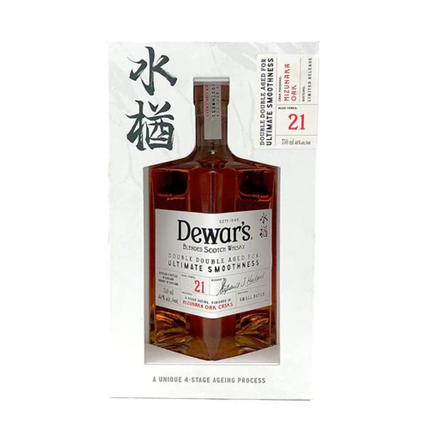 DEWARS DOUBLE DOUBLE 21YO MIZUNARA 50CL