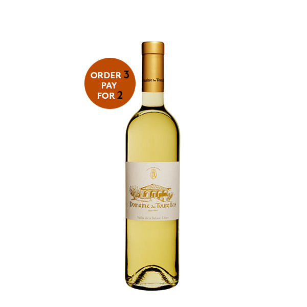 DOMAINE DES TOURELLES WHITE 75CL BEKAA VALLEY LEBANON (Order 3 &amp; Pay for 2) دومين دو توريل شراب أبيض لبنان