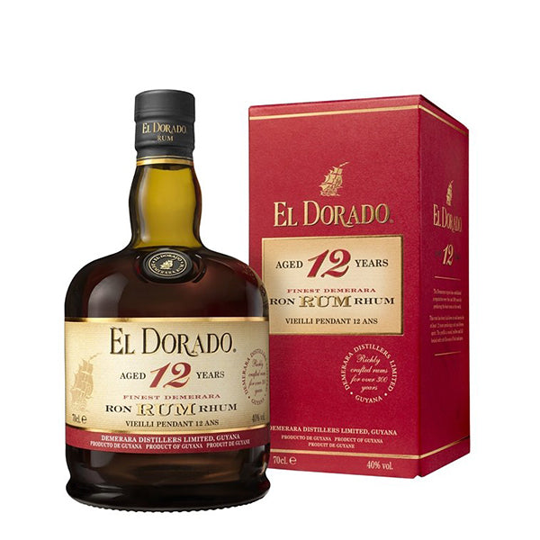 EL DORADO 12YO RUM 70CL