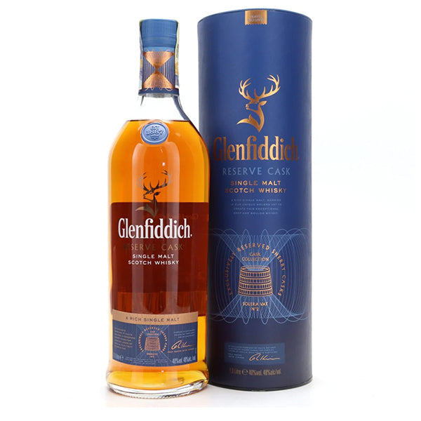 GLENFIDDICH SINGLE MALT RESERVE CASK 1L گـلين فيديك ريزيرف كاسك سنگـل مالت ويسكي 1 لتر