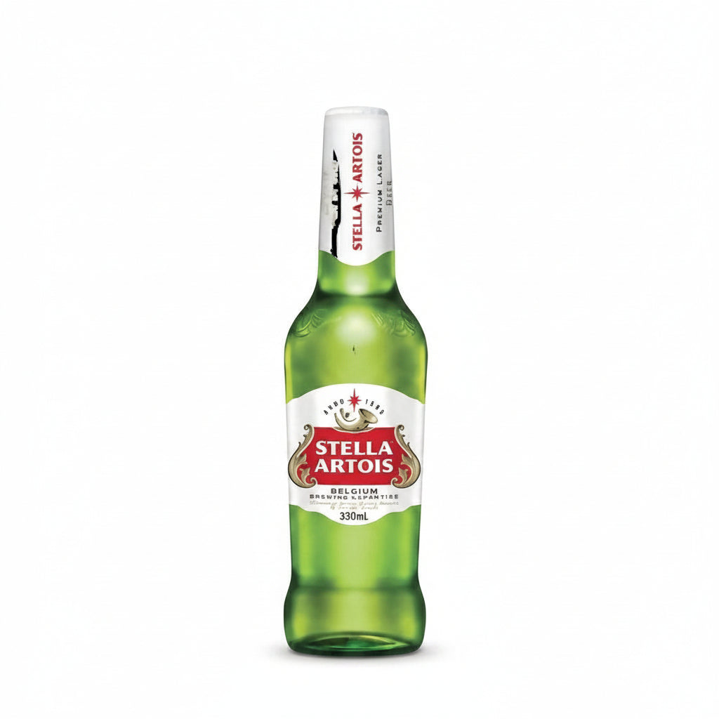 STELLA ARTOIS BEER 33CL BOT - BELGIUM