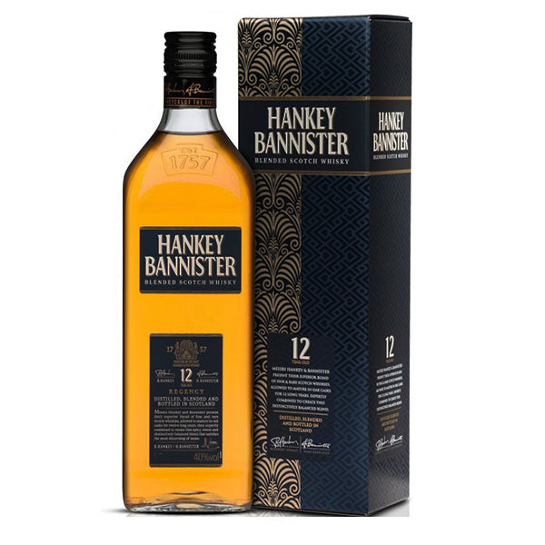 HANKEY BANNISTER WHISKY 12YO 1L