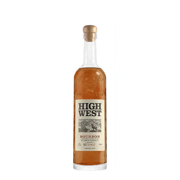 HIGH WEST BOURBON WHISKEY 46% 75CL