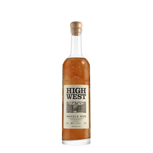 HIGH WEST DOUBLE RYE WHISKEY 46% 75CL
