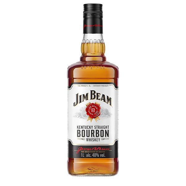 JIM BEAM BOURBON WHISKEY 1L