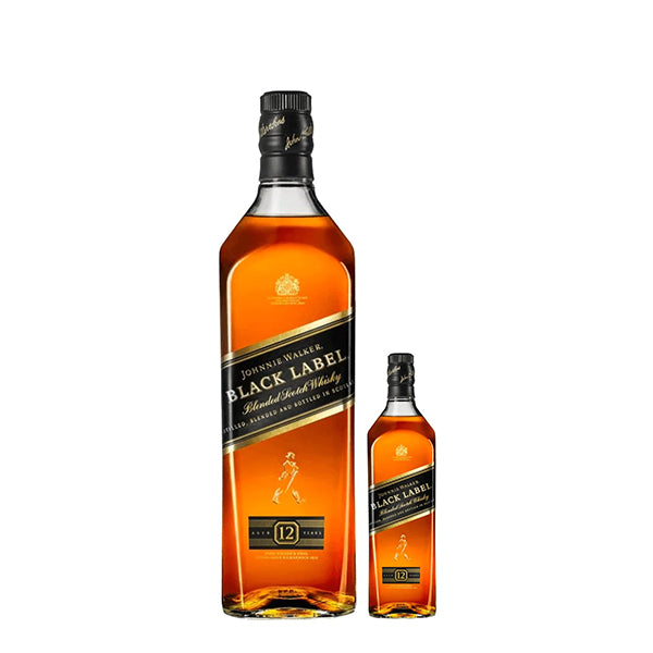 JOHNNIE WALKER BLACK LABEL 75CL + 20CL