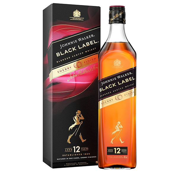 JW BLACK LABEL SHERRY FINISH 12YO 75CL