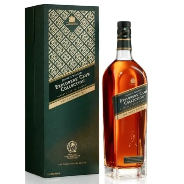 JW EXPLORERS’ CLUB COLLECTION  BLENDED SCOTCH WHISKY 1L (THE GOLD ROUTE)