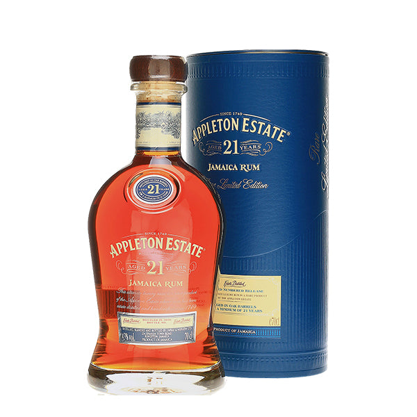 LIMITED EDITION APPLETON ESTATE 21YO 70CL