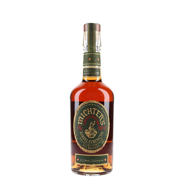 MICHTERS STRAIGHT RYE SINGLE BARREL 70CL