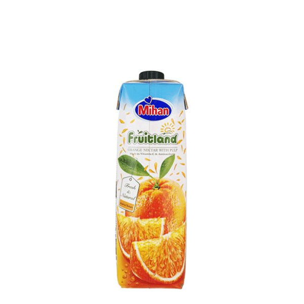 MIHAN FRUITLAND ORANGE NECTAR WITH PULP 1L