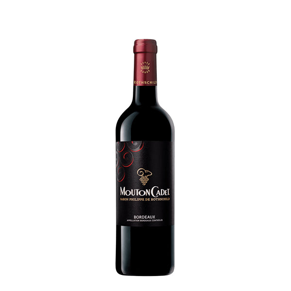 MOUTON CADET BORDEAUX RED 75CL FRANCE موتون كاديه بوردو شراب أحمر فرنسا