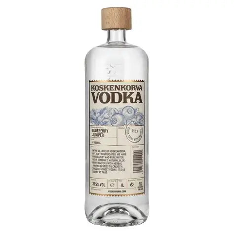 KOSKENKORVA BLUEBERRY VODKA 1L-FINLAND