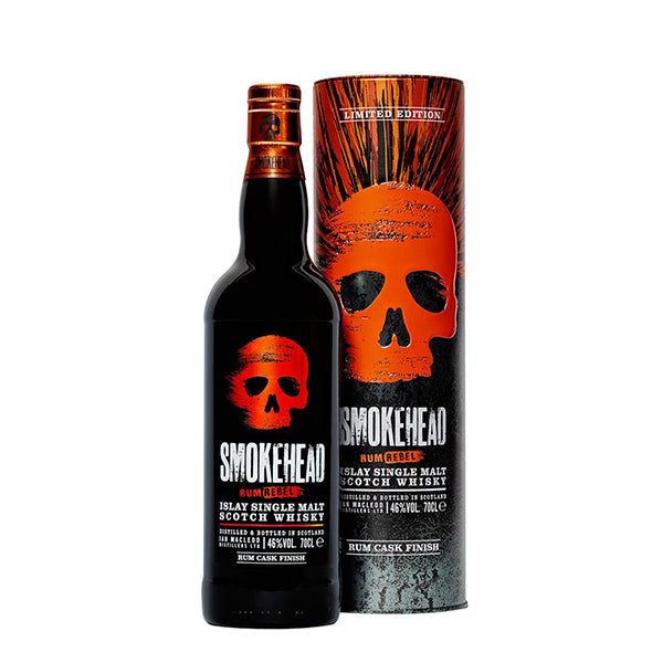 SMOKEHEAD RUM REBEL SINGLE MALT 70CL