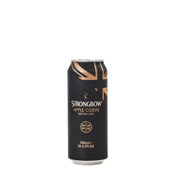 STRONGBOW APPLE CIDER BRITISH DRY 50CL CAN UK