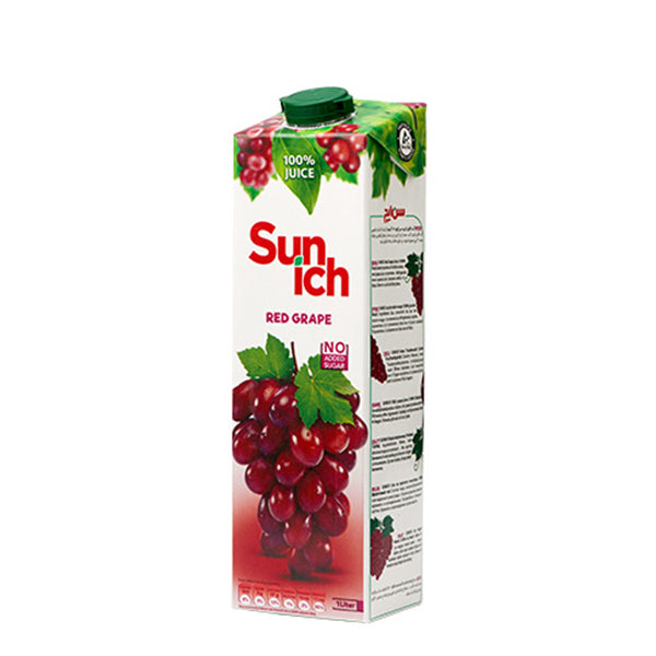 SUNICH RED GRAPES 1L سن ايچ عنب أحمر ١لتر